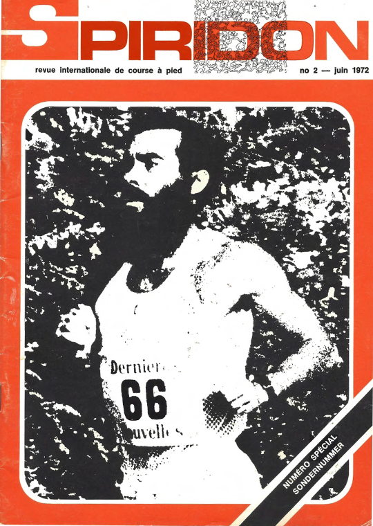 Spiridon magazine historique - Juin 1972 numéro 2, pionniers de la démocratisation de la course à pied