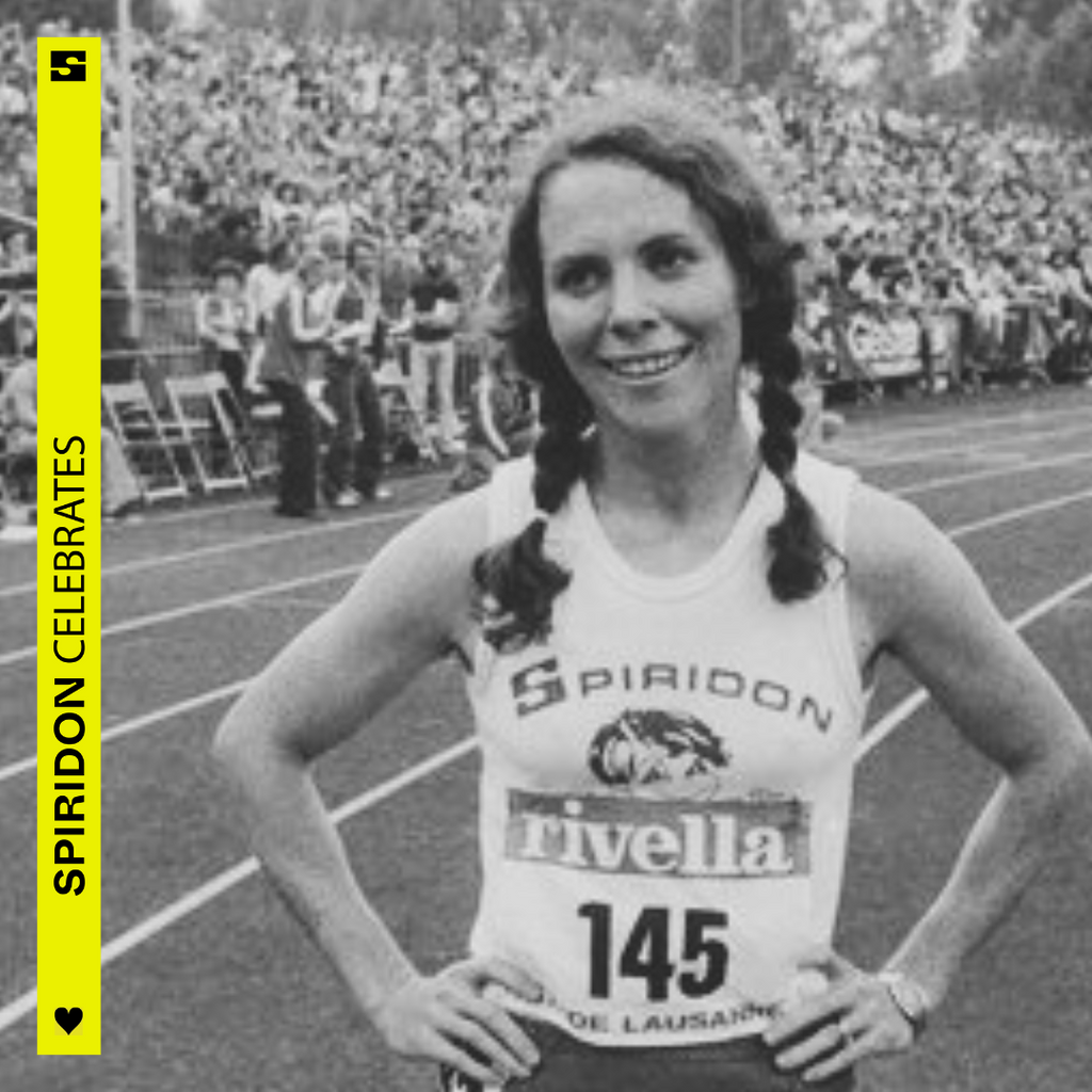 Cornelia Bürki une athlète engagée emblème du mouvement Spiridon vintage 