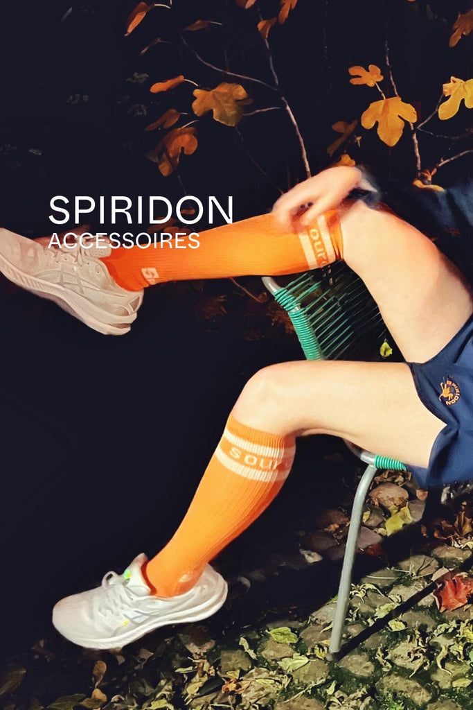 Spiridon accessoires chaussettes recyclé free to run vintage running trail course à pieds