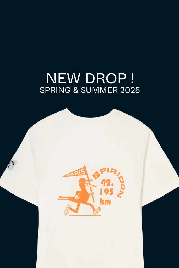 Spiridon t-shirt running course à pieds recyclé