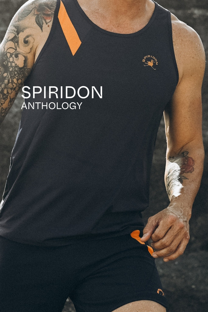Spiridon t-shirt  running trail vintage débardeur recyclé free to run