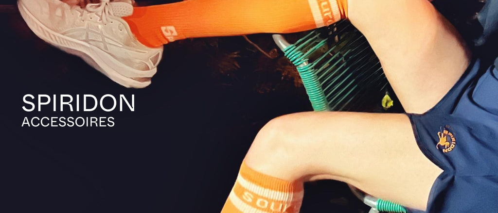 Spiridon accessoires chaussettes recyclé free to run vintage running trail course à pieds