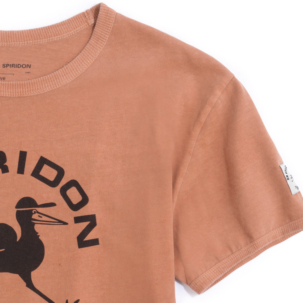 Spiridon Essential Mantra teintures minérales, coton biologique vintage durable road runner bird free to run